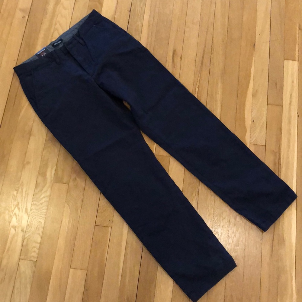 Nautica Classic Fit Stretch Twill Deck Pant